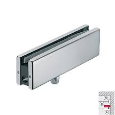 Kẹp kính trên khung cho cửa 120kg inox mờ Hafele 981.00.650,